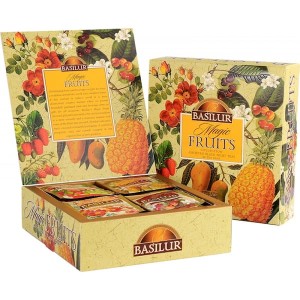 Zestaw Herbat Basilur Magic Fruits Box Assorted 40 kopert - czarne o smaku owoców
