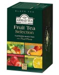 Herbata Ahmad Tea Fruit Selection 20 torebek 4x5x2g - aromatyzowana czarna kolekcja z dodatkami owoców w kopertach