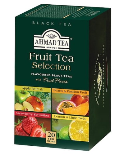 Herbata Ahmad Tea Fruit Selection 4x5x2g - aromatyzowana kolekcja w kopertach