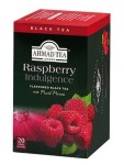 Herbata Ahmad Black Tea Raspberry Indulgence 20x2g - czarna malinowa w kopertach