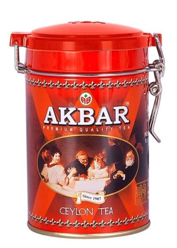Herbata Akbar Premium Ceylon 100g w puszce