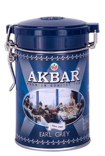 Herbata Akbar Premium Earl Grey puszka 100g
