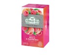 Herbata Ahmad Tea Fruit and Herb Infusion Peach & Raspberry 20x1,8g - naturalna owocowa z brzoskwinią i malinami w kopertach