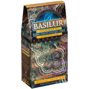Herbata Basilur Oriental Magic Nights 100g stożek - czarna z owocami