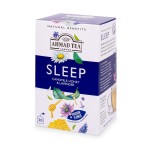 Herbata Ahmad Natural Benefits Sleep 20x1,5g w saszetkach - Rumianek, lawenda i miód