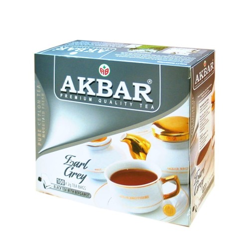 Herbata Akbar Earl Grey 100 torebek