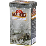 Herbata Basilur Frosty Day 85g puszka - czarna z mango, żurawiną i bławatkiem