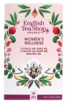 Herbata English Tea Shop Women's Wellness 20 kopert - zestaw herbat organicznych
