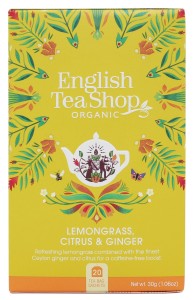 Herbata English Tea Shop Lemongrass, Citrus & Ginger 20 kopert - organiczna
