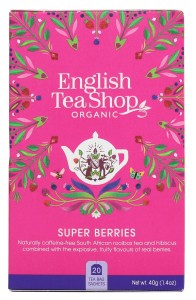 Herbata English Tea Shop Super Berries 20 kopert - organiczna owocowa