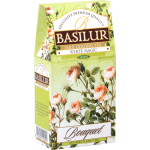 Herbata Basilur Bouquet White Magic 100g stożek - liściasta milk oolong