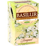 Herbata Basilur Bouquet Green Jasmine 25 kopert - zielona z jaśminem