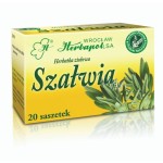 Herbata Ziołowa Herbapol Szałwia 20x2g w saszetkach - naturalna, bez aromatów
