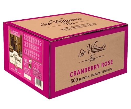 Herbata Sir Williams Cranberry Rose 500 torebek