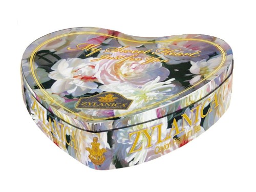 Herbata Zylanica Floral Heart Caddy 100g