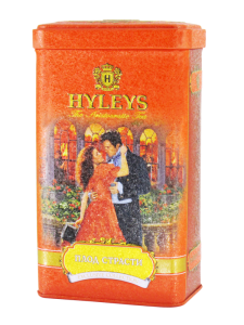 Herbata Hyleys Passionfruit 100g w puszce - czarna z marakują 