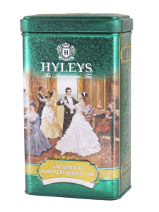 Herbata Hyleys English Royal Blend 100g puszka - czarna z cytrusami 