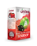 Herbata Unitea Soursop Black Tea OPA 100g - z owocem flaszowca