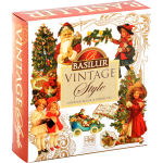 Zestaw Herbat Basilur Vintage Style  40 kopert - 4 rodzaje świątecznych smaków