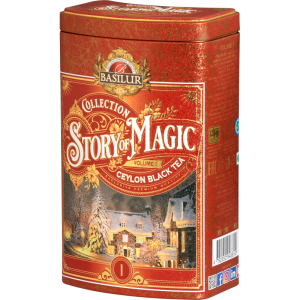 Herbata Basilur Story of Magic Vol. I 85g puszka - czarna z nagietkiem i nutą mango