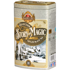 Herbata Basilur Story of Magic Vol. III 85g puszka - czarna z nutą jaśminu i wiśni