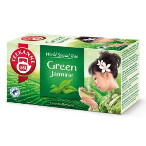 Herbata Teekanne Green & Jasmine 20x1,75g - zielona jaśminowa w kopertach