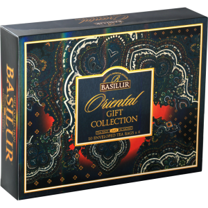 Zestaw Herbat Basilur Assorted Oriental Box 60 kopert  – 6 rodzajów 