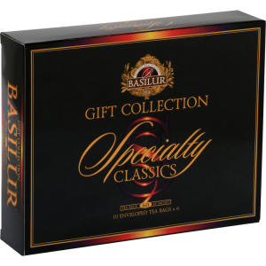 Zestaw Herbat Basilur Assorted Classics Box 60 kopert  - 6 rodzajów herbaty na prezent