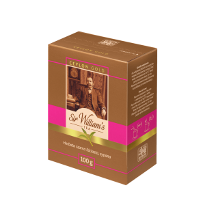 Herbata Sir William's Tea Ceylon Gold 100g - czarna liściasta