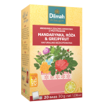 Herbata Dilmah Napar Mandarynka Róża Grejpfrut 20x1,5g - ekspresowa mieszanka ziół i owoców