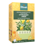 Herbata Dilmah Napar Cytrusowy Imbir 20x1,5g - ekspresowa mieszanka ziół i owoców