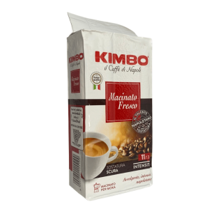 Kawa Kimbo Macinato Fresco 250g - mielona, mocno palona