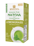 Herbata Hyleys Japanese Pure Matcha with Lemongrass 25 kopert - 100% naturalne składniki
