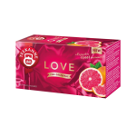 Herbata Teekanne Love Pink Grapefruit 20 kopert  - o smaku różowego grejpfruta