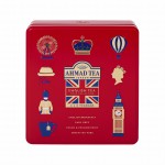 Zestaw herbat Ahmad English Tea Four Collection 32 koperty - 4 rodzaje herbaty, puszka