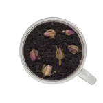 Herbata Czarna Chińska Róża 50g - liściasta z pąkami róży