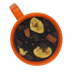 Czarna Herbata Banan w Cynamonie 50g - z cynamonem, bananem i winogronem