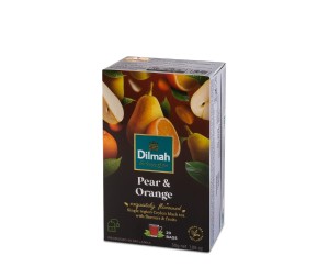 Herbata Dilmah Pear & Orange 20x1,5g - ekspresowa czarna o smaku gruszki i pomarańczy