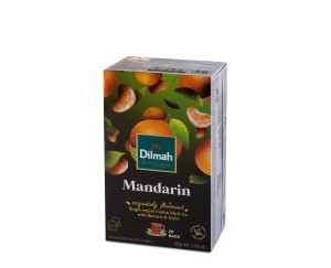 Herbata Dilmah Mandarin 20x1,5g - ekspresowa czarna o smaku mandarynki