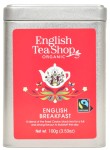 Herbata English Tea Shop English Breakfast 100g w puszce - czarna liściasta organiczna