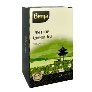 Zielona Herbata Berga Jasmine Green Tea 24 torebki - z pąkami jaśminu