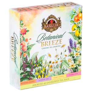 Zestaw Herbat Basilur Assorted Botanical Breeze 40 kopert  – 4 delikatne smaki 