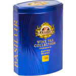 Herbata Basilur Wine Tea Alpine Blanc 75g puszka - czarna o smaku gravioli i białego wina