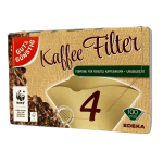 Filtry do Kawy rozmiar 4 Gut & Gunstig 100 sztuk