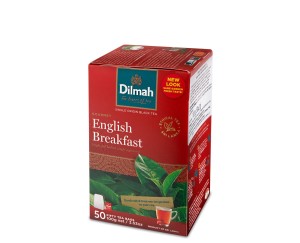 Herbata Dilmah Gourmet English Breakfast 50x2g – czarna intensywna w torebkach