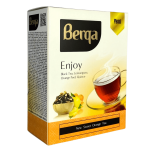 Czarna Herbata Berga Enjoy 100g - z trawą cytrynową, skórką pomarańczy i pigwą