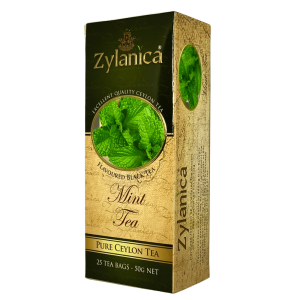Herbata Zylanica Mint Tea 25 torebek - czarna o smaku mięty
