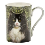 Kubek z Kotem Morris Cats II 350 ml - porcelana kostna