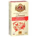Herbata Basilur Premium English Breakfast 25 torebek - czarna herbata ekspresowa