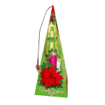 Herbata Liran Merry Christmas Stożek Świeca 20 torebek - zielona o smaku jabłka i korzennych przypraw